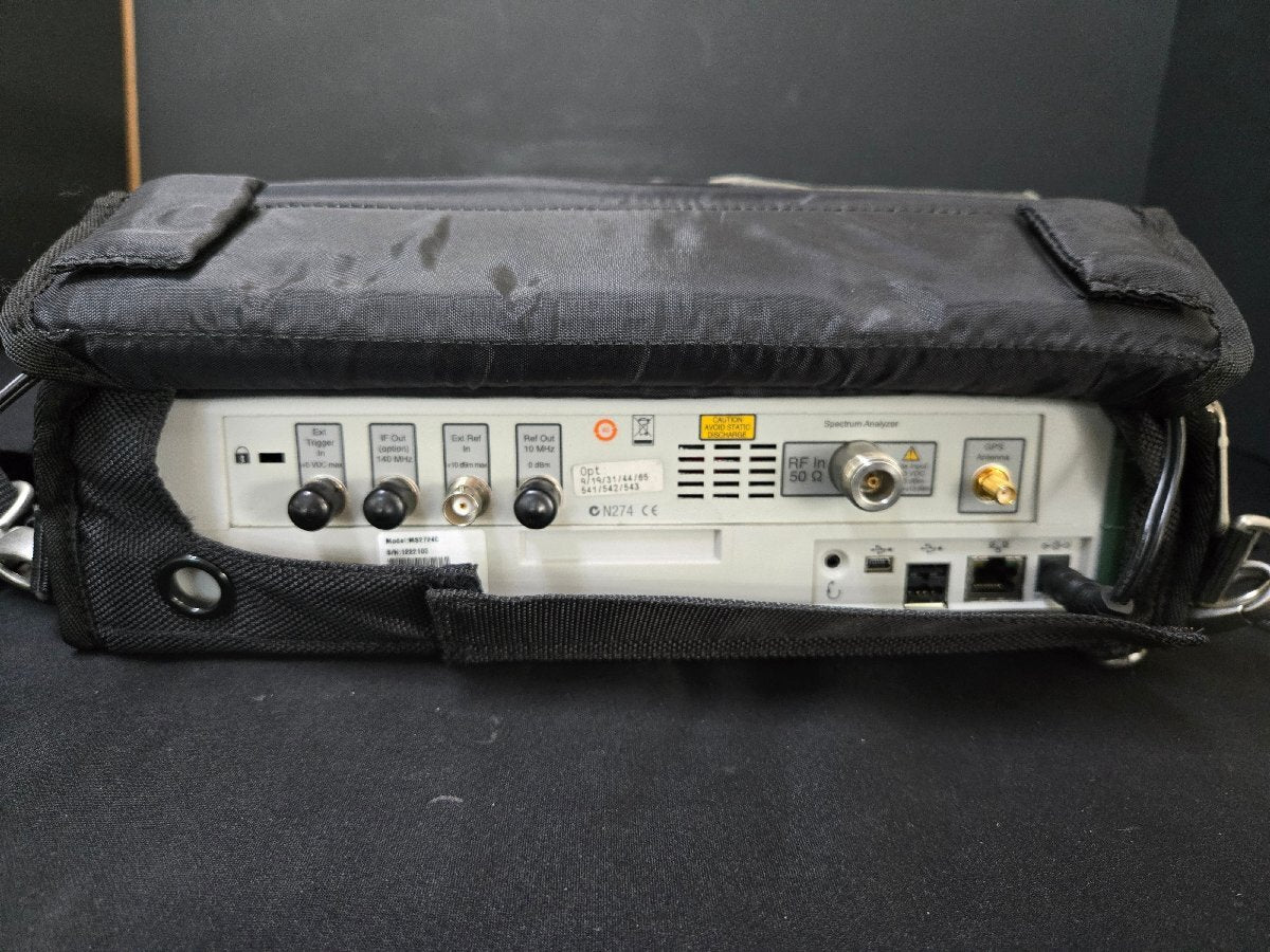 Anritsu MS2724C Spectrum Analyzer 9kHz to 20GHz Spectrum Master Opt 9 19 31 44 65 541 542 543 [p1175224474]