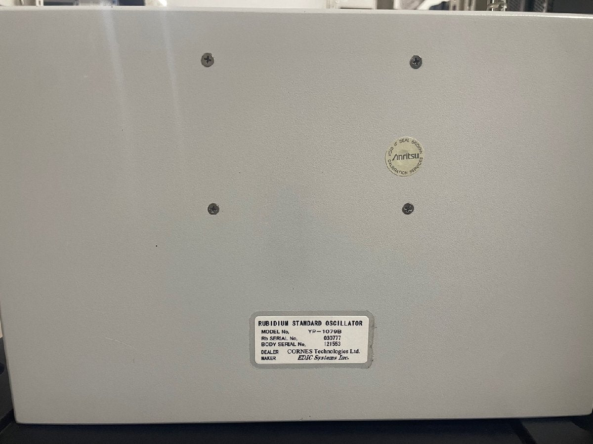 Anritsu YP-1079B Rubidium Standard Oscillator 10MHz [m1175237175]