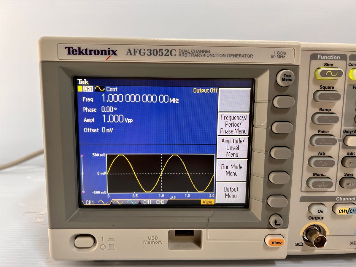 Tektronix AFG3052C Arbitrary Function Generator 50MHz 1GS/s [w1175487273]