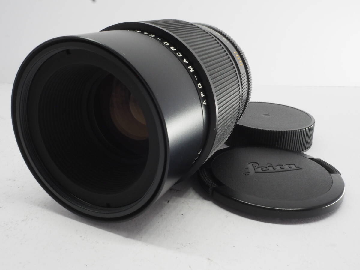 Leica APO-MACRO-ELMARIT-R 100mm F2.8 Lens With Front and Rear Caps [e1175568832]