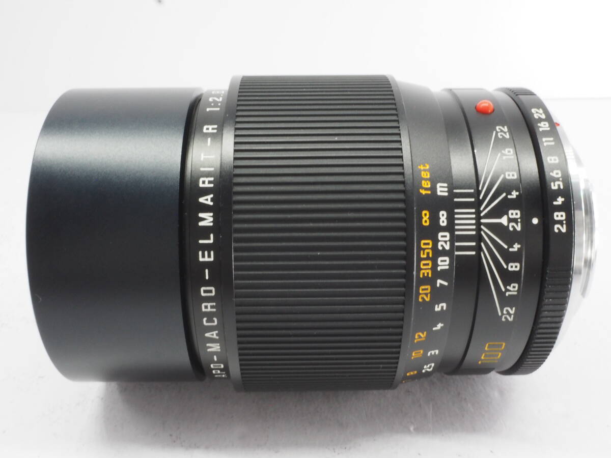 Leica APO-MACRO-ELMARIT-R 100mm F2.8 Lens With Front and Rear Caps [e1175568832]