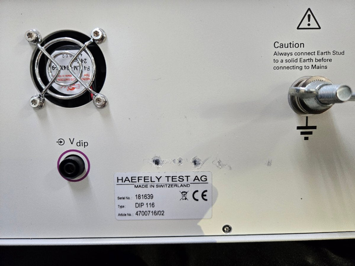Haefely DIP 116 Automatic Dips Transformer 16A for AXOS5 AXOS8 [s1175734879]