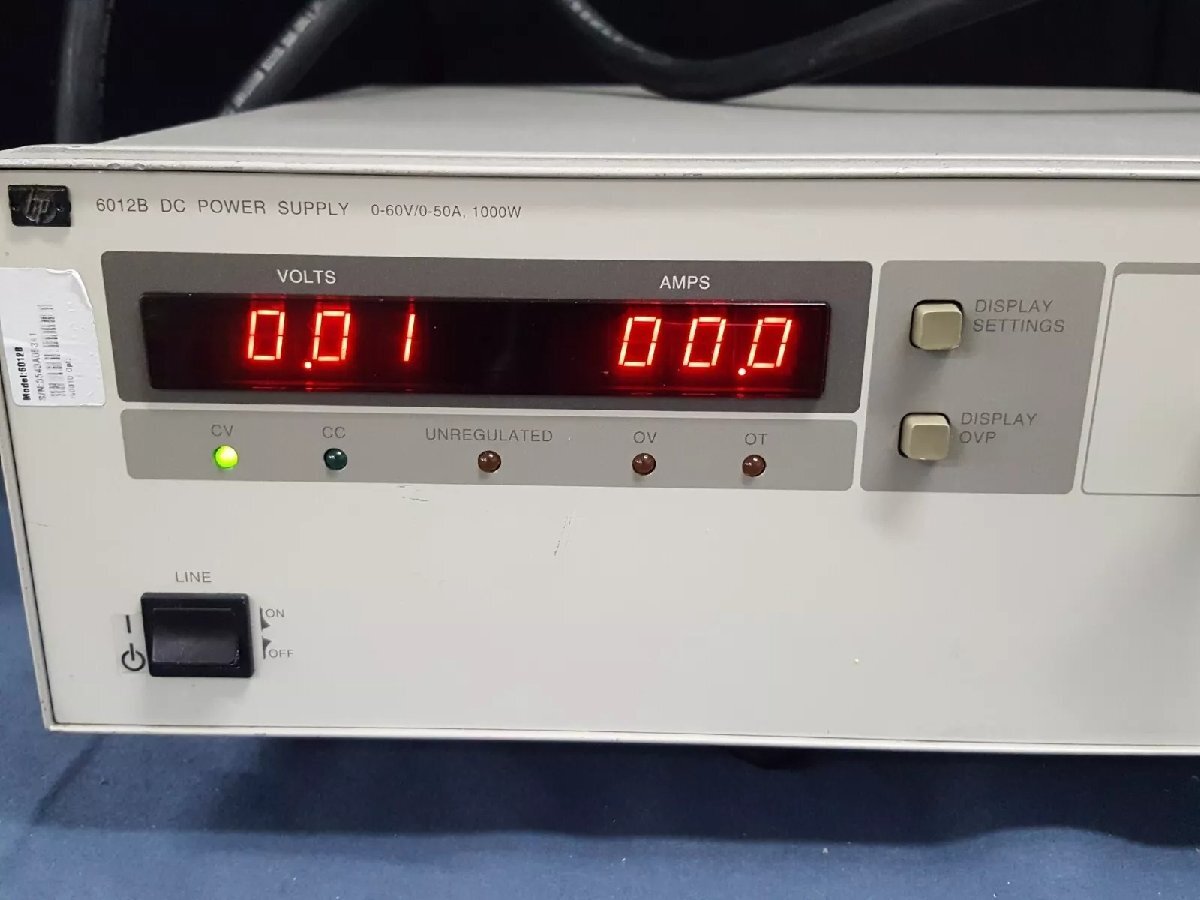 HP 6012B DC Power Supply 0-60V 0-50A 1000W [d1175865856]