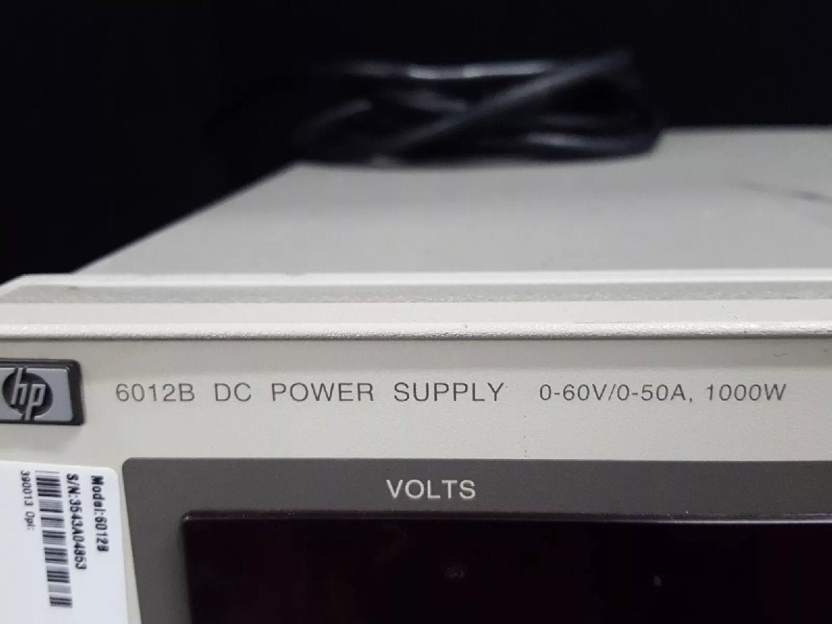 HP 6012B DC Power Supply 0-60V 0-50A 1000W [e1175855591]