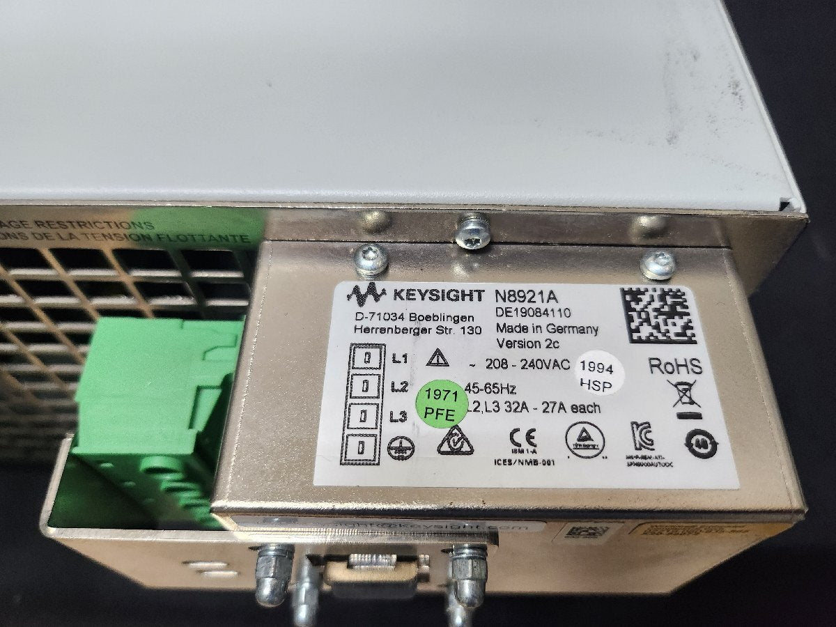 Keysight N8921A Autoranging DC Power Supply 200V 70A 5000W [e1175919833]