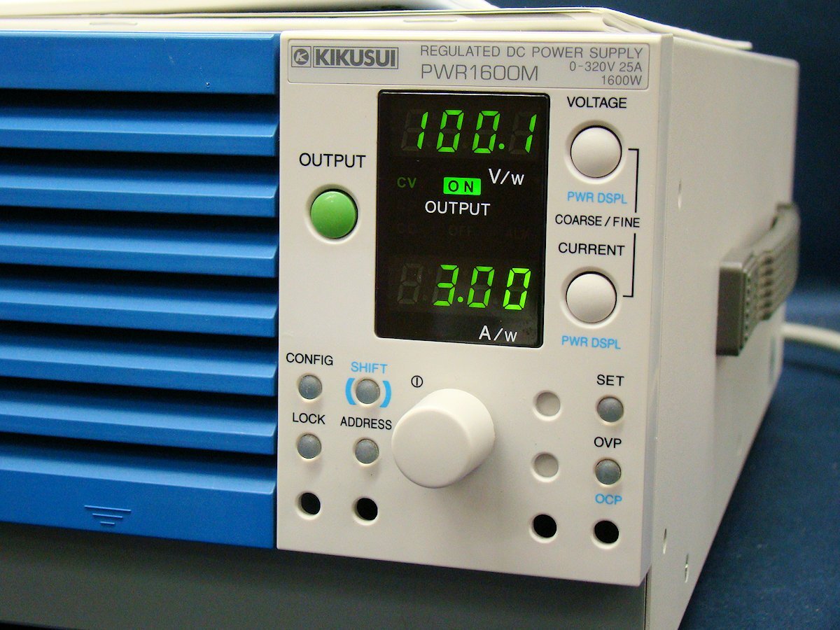 KIKUSUI PWR1600M DC Power Supply 0-320V 0-25A 1600W [w1176712084]