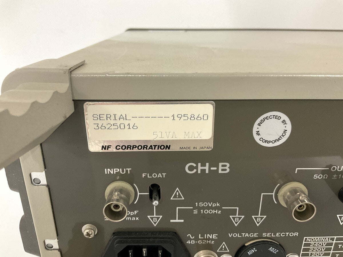 3625 Dual Channel Programmable Filter 48dB 0.001Hz to 159.9kHz NF Circuit Design Block [s1177448685]