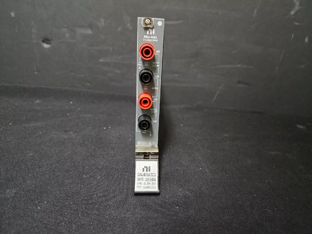 NI PXIe-4081 7 1/2 Digit Digital Multimeter DMM [v1177522646]