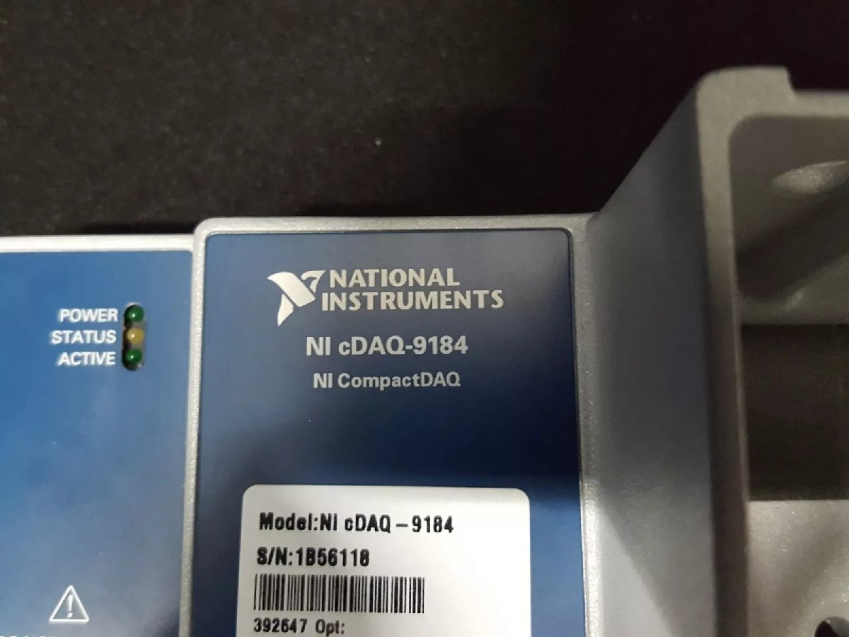 National Instruments cDAQ-9184 CompactDAQ Chassis with 190415B-01 Adapter [q1177522428]