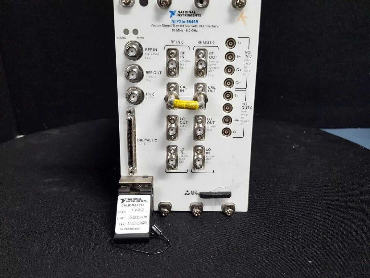 National Instruments PXIe-5645R Vector Signal Transceiver 65MHz-6GHz [q1177522388]