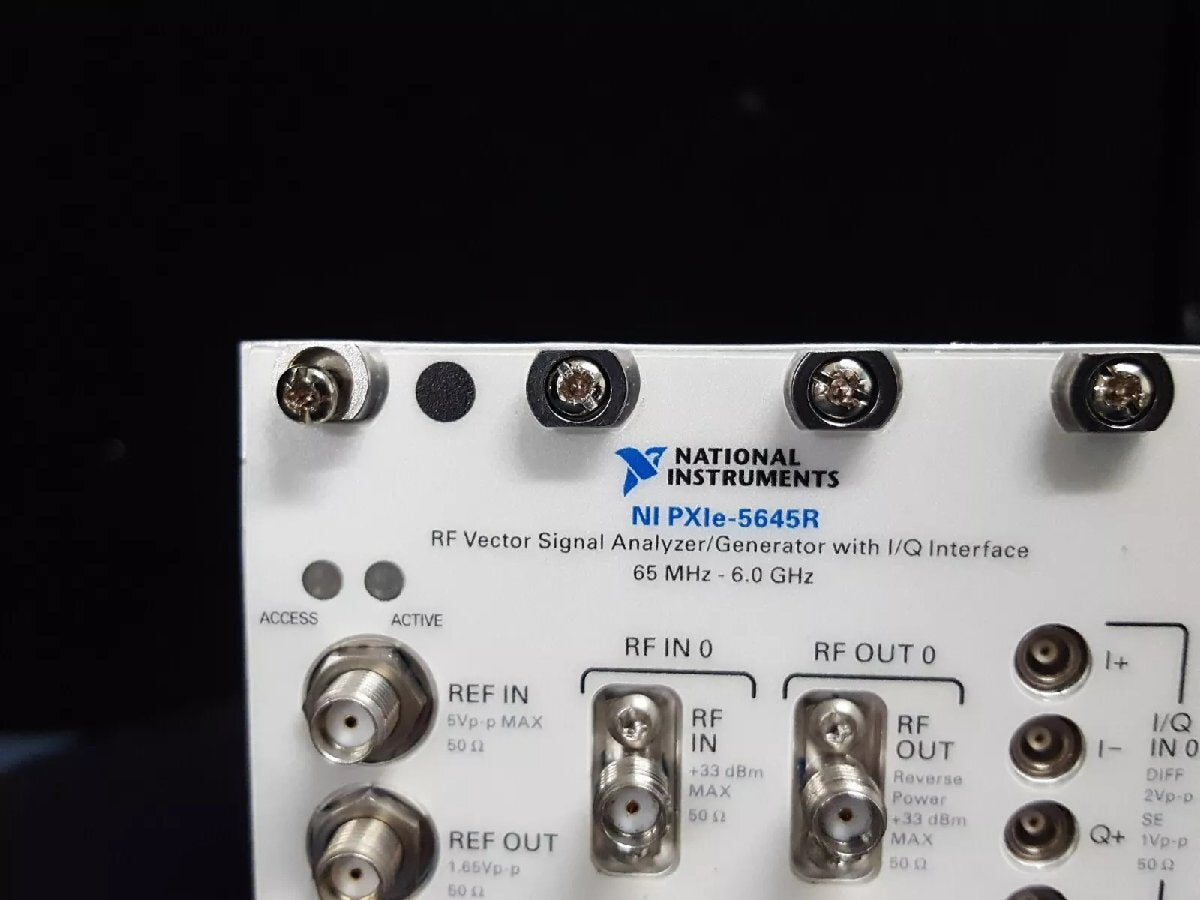 NI PXIe-5645R RF Vector Signal Analyzer/Generator 65MHz - 6GHz with I/Q Interface [j1177645888]