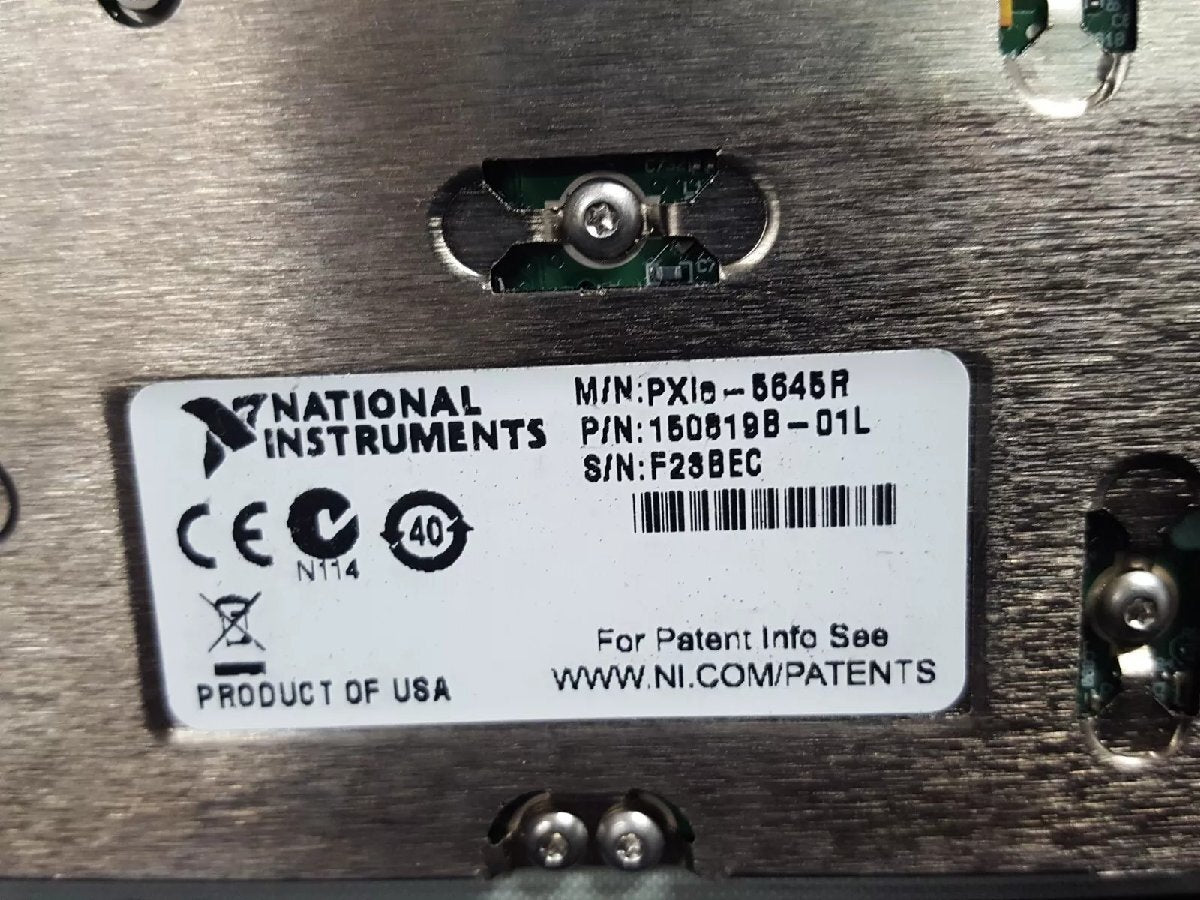 National Instruments PXIe-5645R RF Vector Signal Analyzer/Generator 65MHz-6GHz (as-is) [j1177645888]