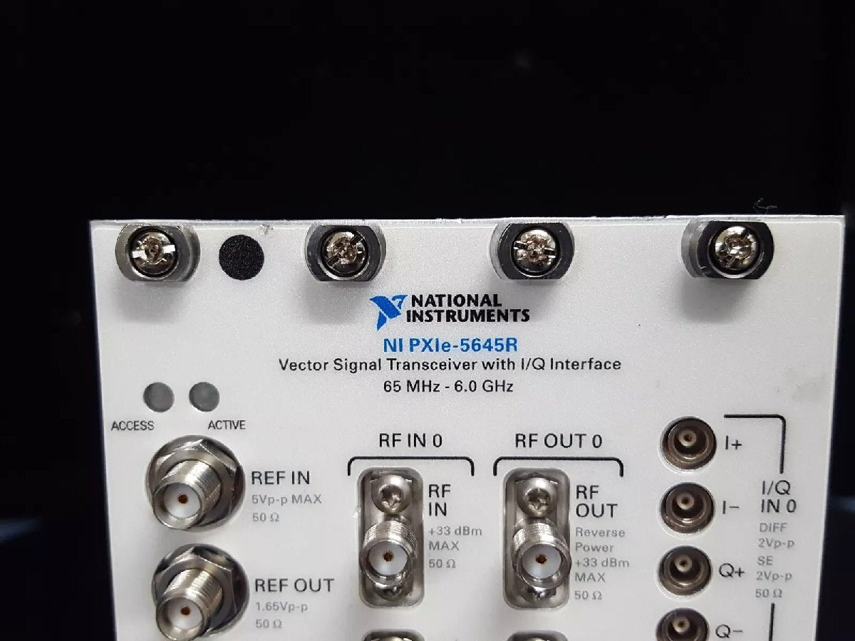 National Instruments PXIe-5645R Vector Signal Transceiver 65MHz-6GHz (as-is) [1177636576]