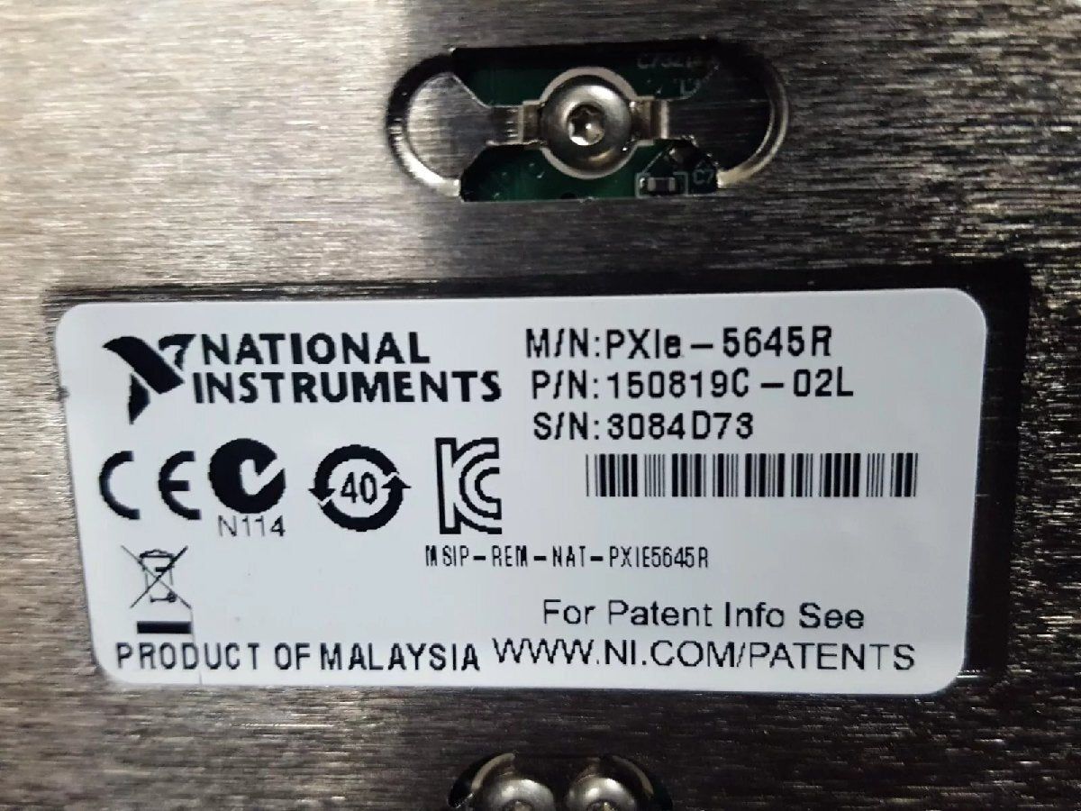 National Instruments PXIe-5645R Vector Signal Transceiver 65MHz-6GHz (as-is) [1177636576]