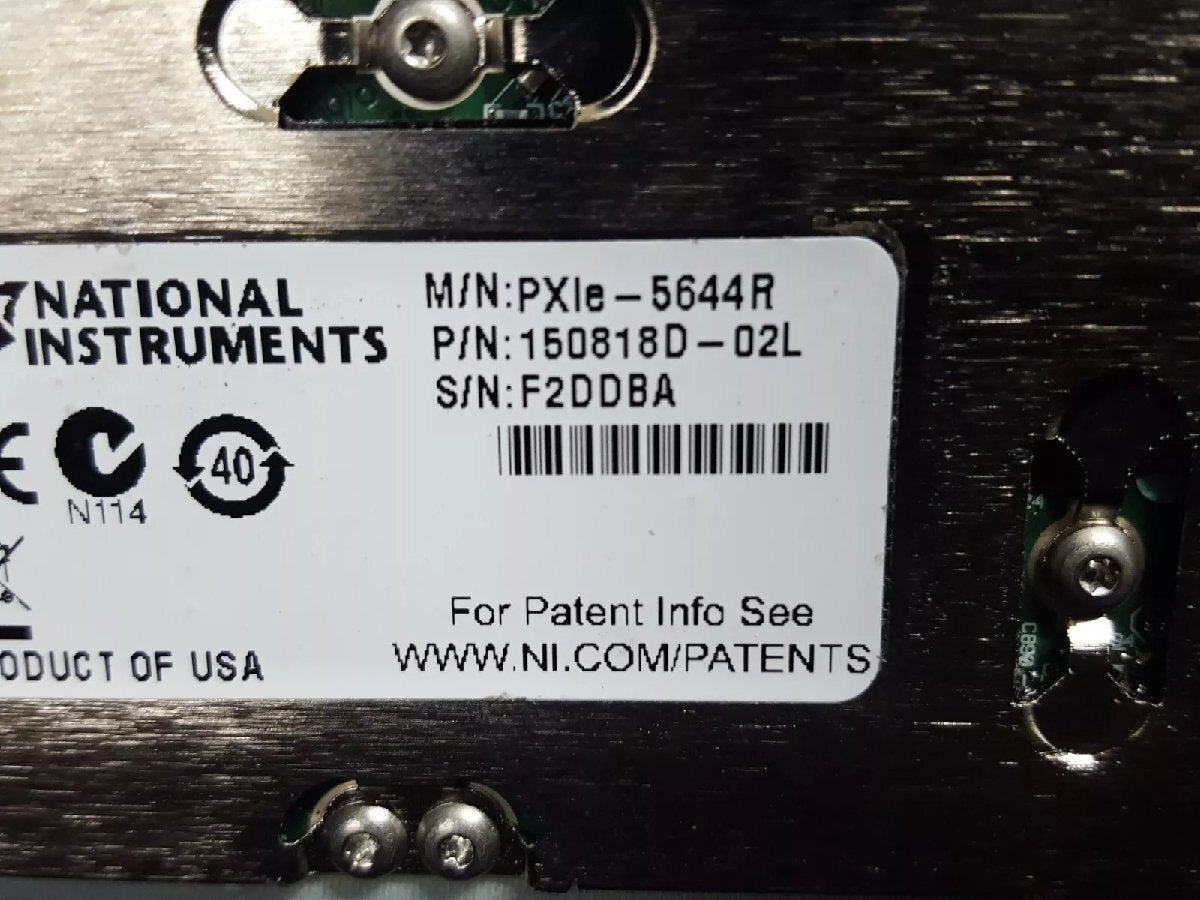 National Instruments PXIe-5644R Vector Signal Transceiver 65MHz-6GHz (as-is) [1177642466]