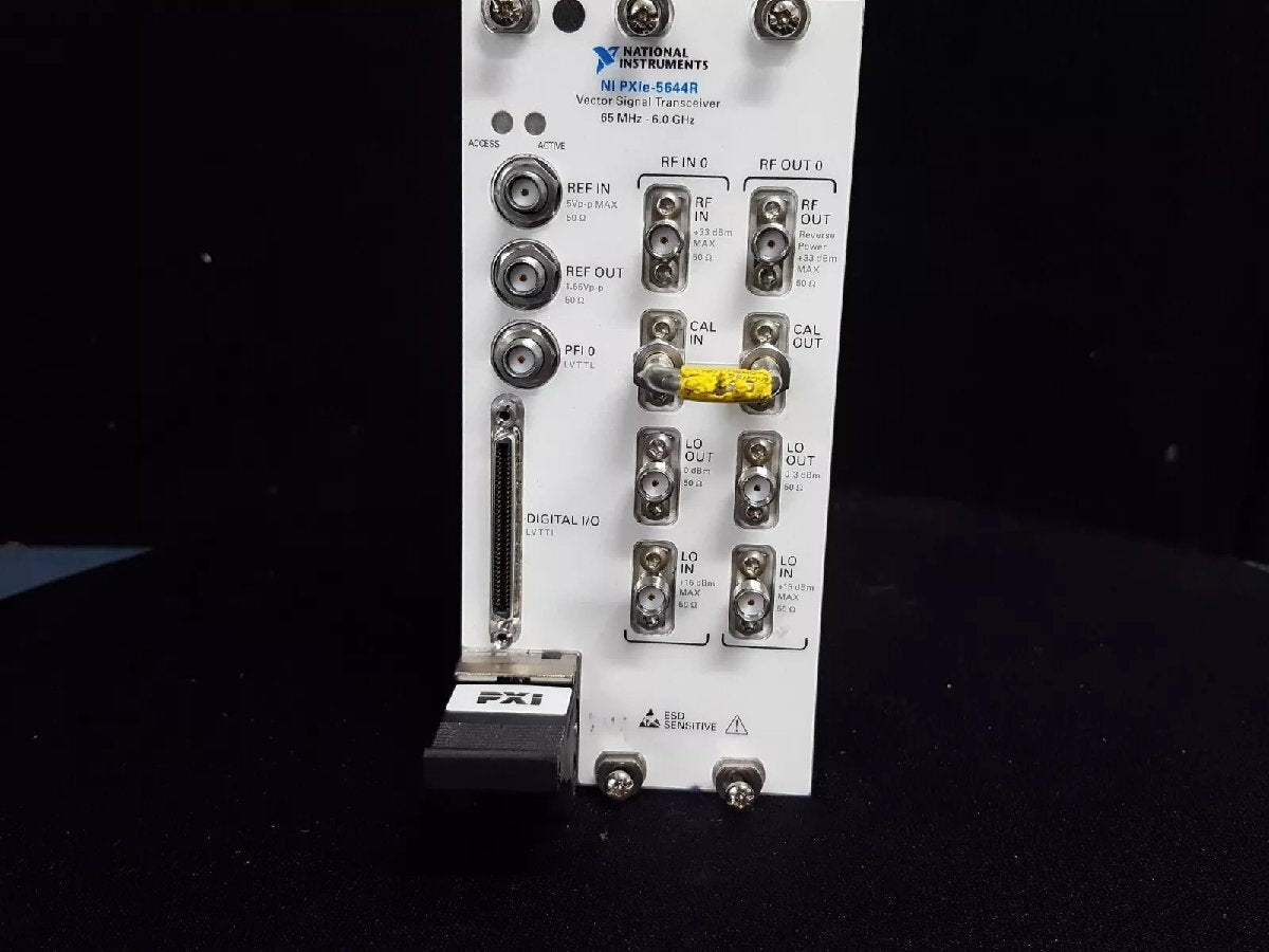 National Instruments PXIe-5644R Vector Signal Transceiver 65MHz-6GHz (as-is) [1177642466]
