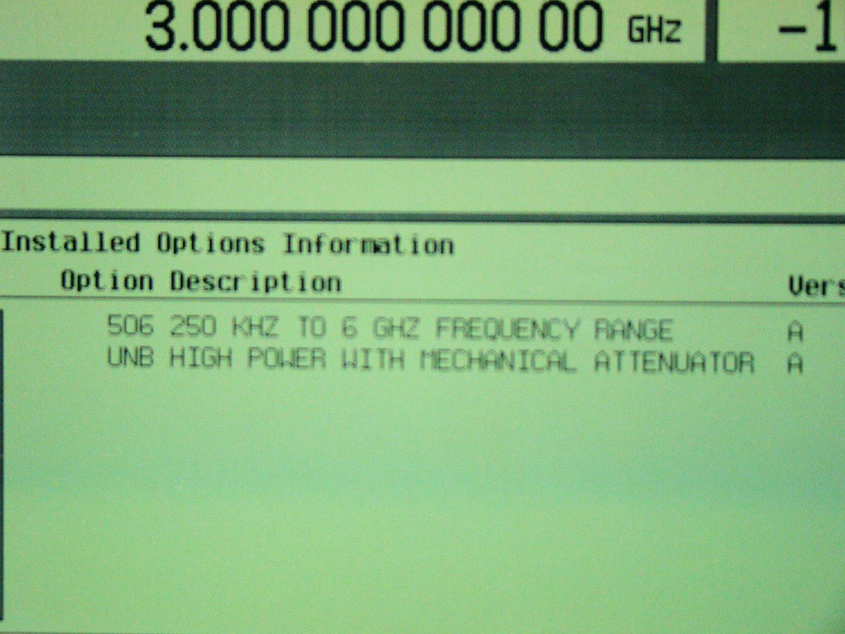 Agilent E4428C ESG Analog Signal Generator 6GHz [v1177665391]