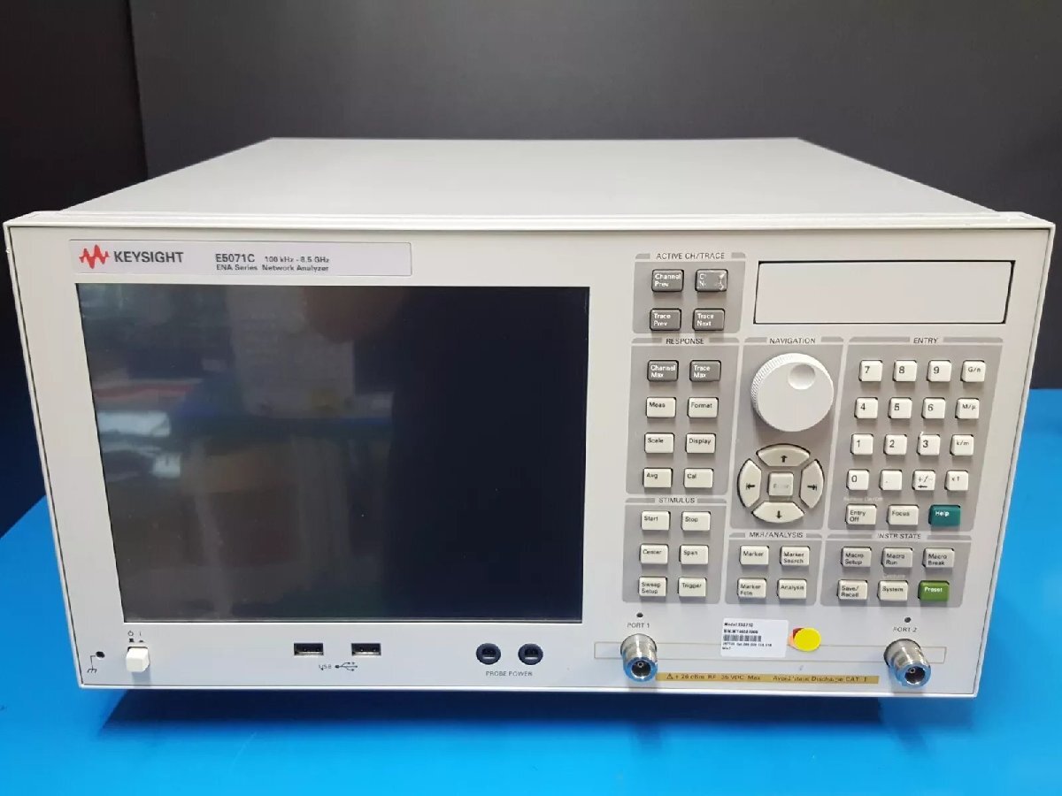 Keysight E5071C Network Analyzer 100kHz-8.5GHz Opt. 285 1E5 008 019 [m1177841331]