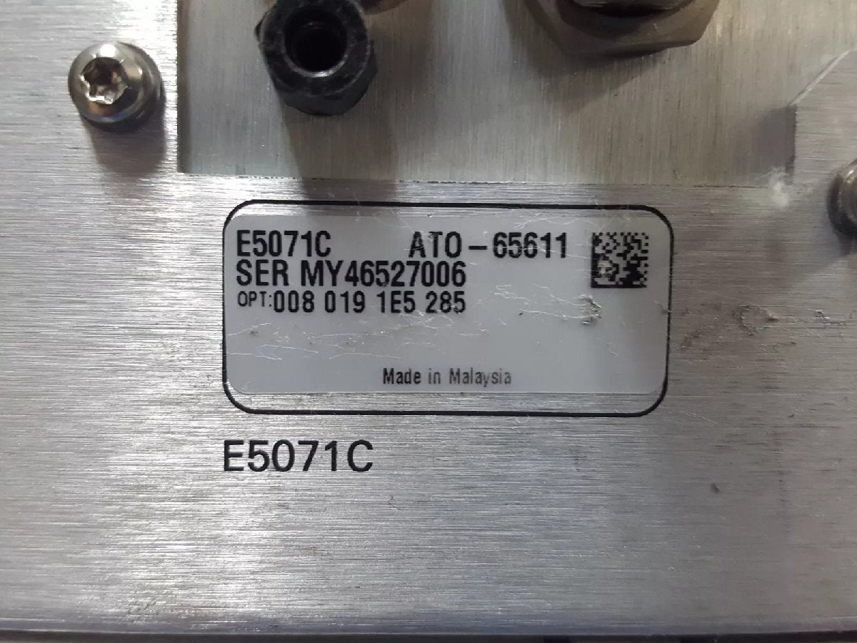 Keysight E5071C Network Analyzer 100kHz-8.5GHz Opt. 285 1E5 008 019 [m1177841331]