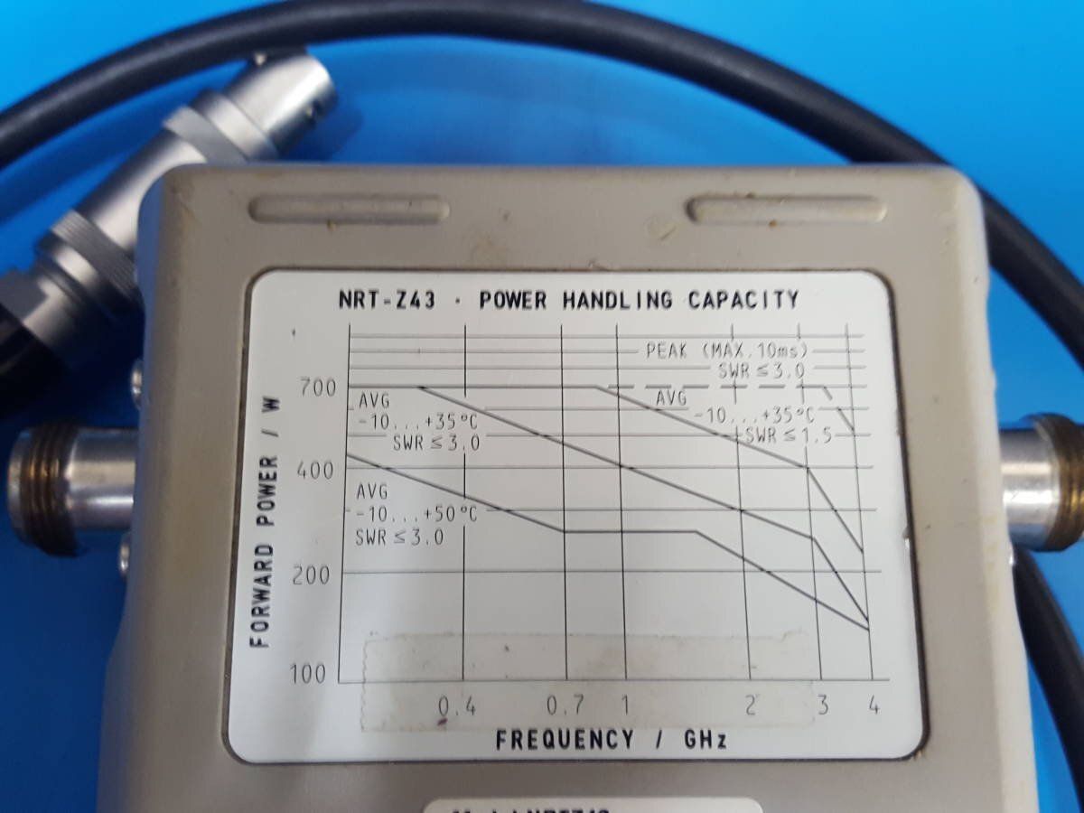 R&S NRT-Z43 Directional Power Sensor 400MHz-4GHz [d1178201069]