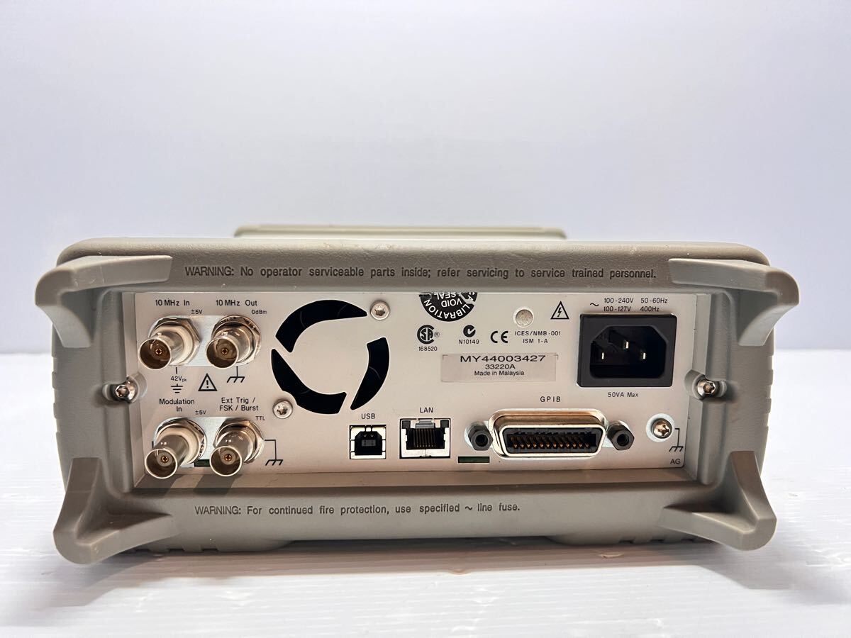 Agilent 33220A Arbitrary Waveform Generator 20MHz [c1178353522]