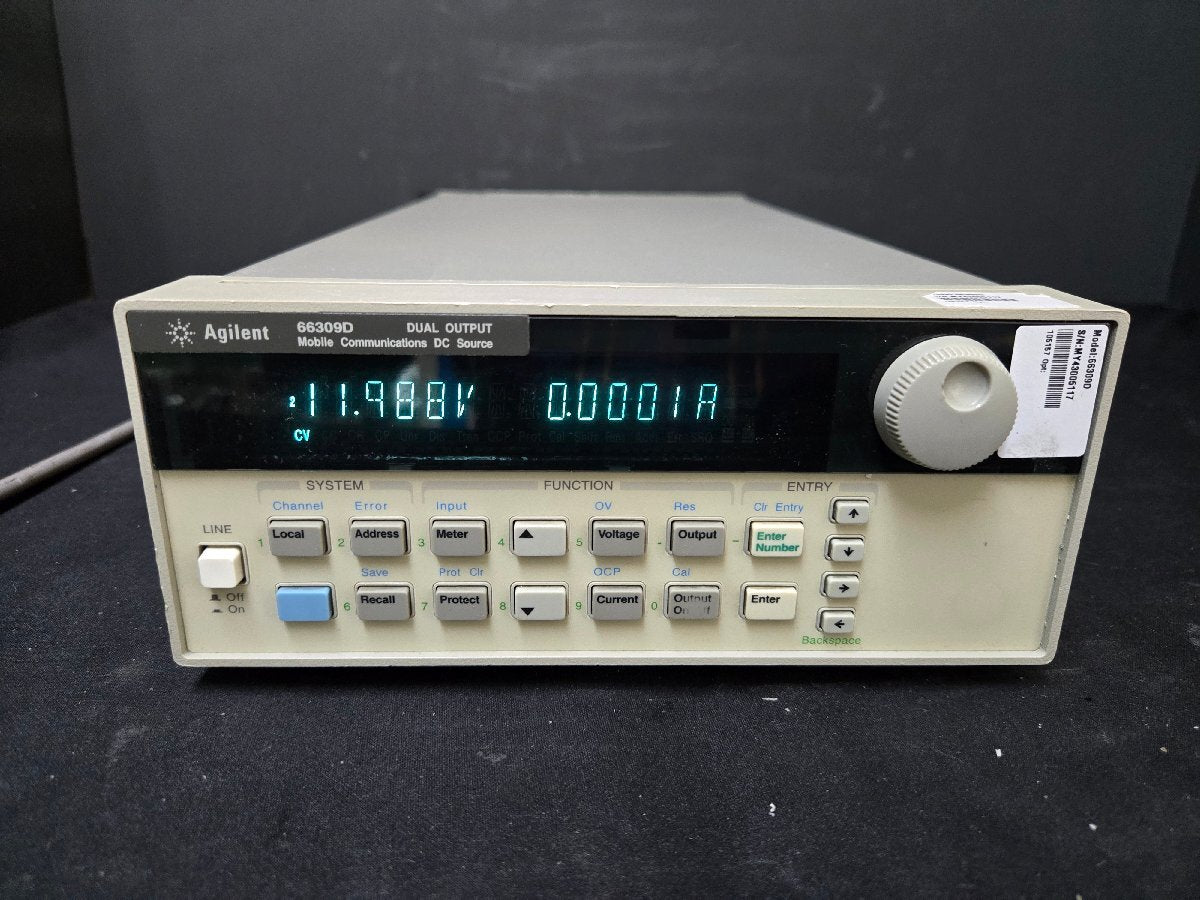 Agilent 66309D Dual Mobile Communications DC Source with DVM [w1178376318]