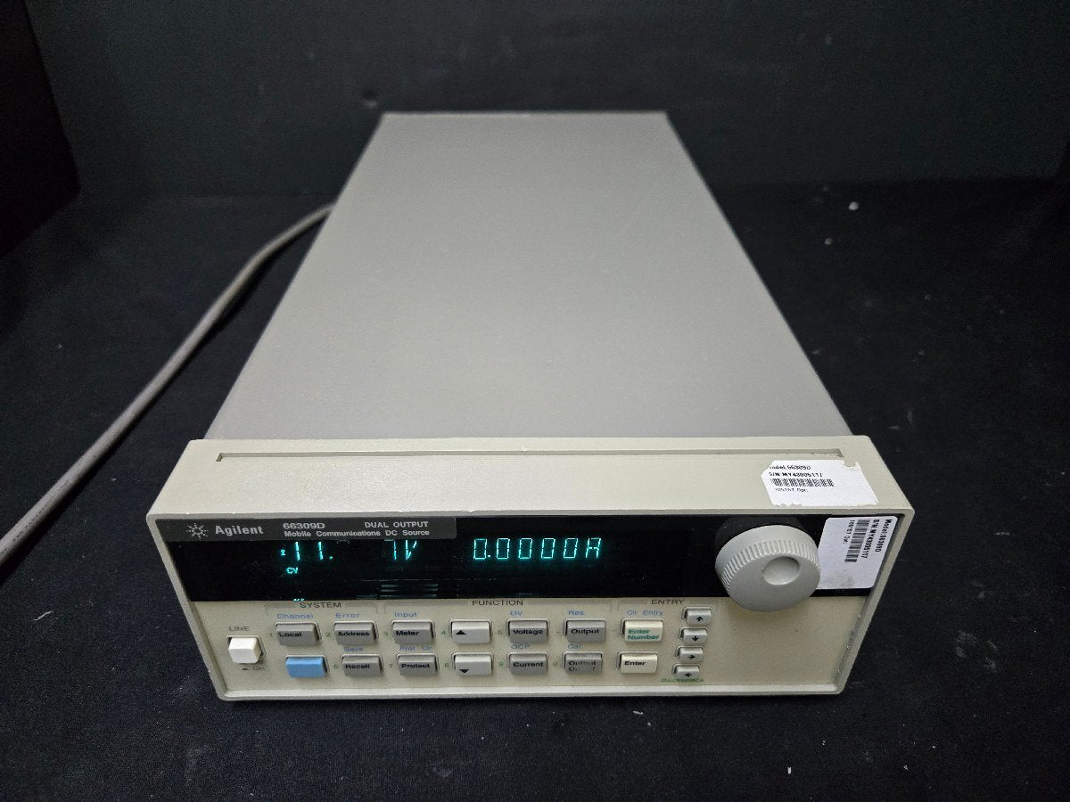 Agilent 66309D Dual Mobile Communications DC Source with DVM [w1178376318]