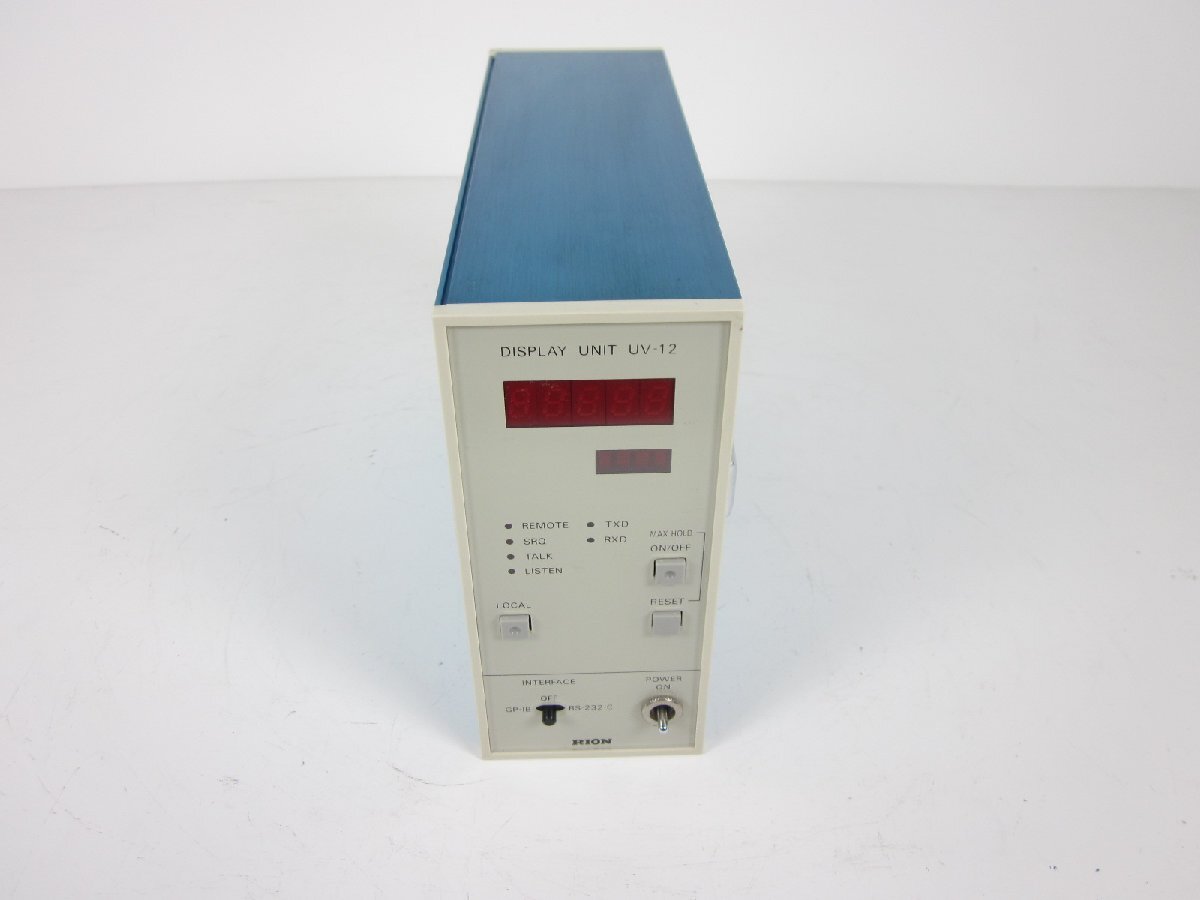 Rion UV12 Display Unit UV-12 Noise Measuring Device Vibration Measuring Device Dust Measuring Device [n1178459446]