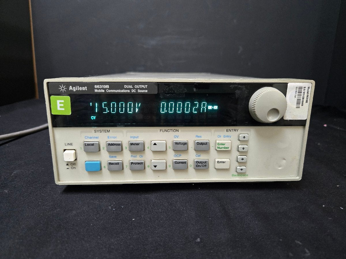 Agilent 66319B Dual Output Mobile Communications DC Source [p1178490343]