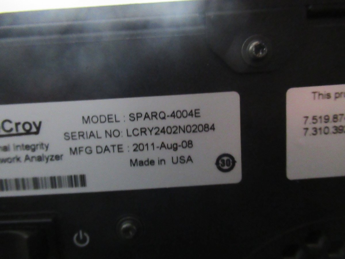 LECROY SPARQ-4004E Signal Integrity Network Analyzer [b1178504985]