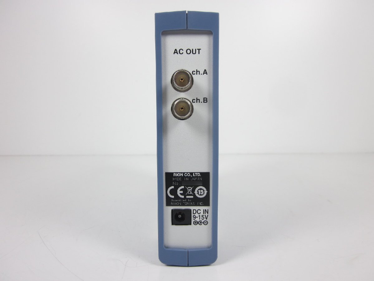 RION UV-16 Charge Amplifier 0.01-10000 2ch Noise Vibration Dust Measuring Device [o1178646274]