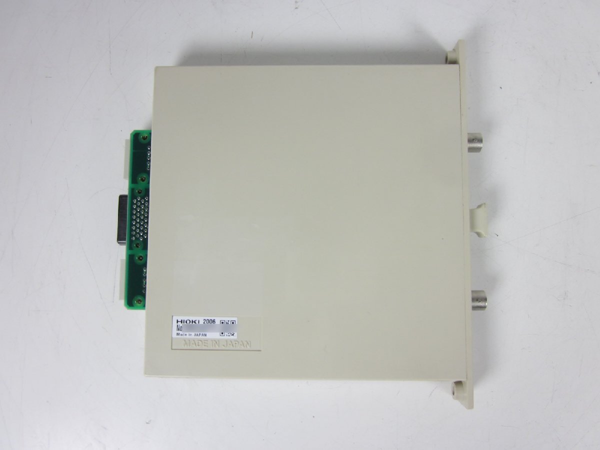 Hioki Electric 8720/8826/8835/8835-01/8841/8842/8860-51 Strain Unit 8939 [b1178648009]