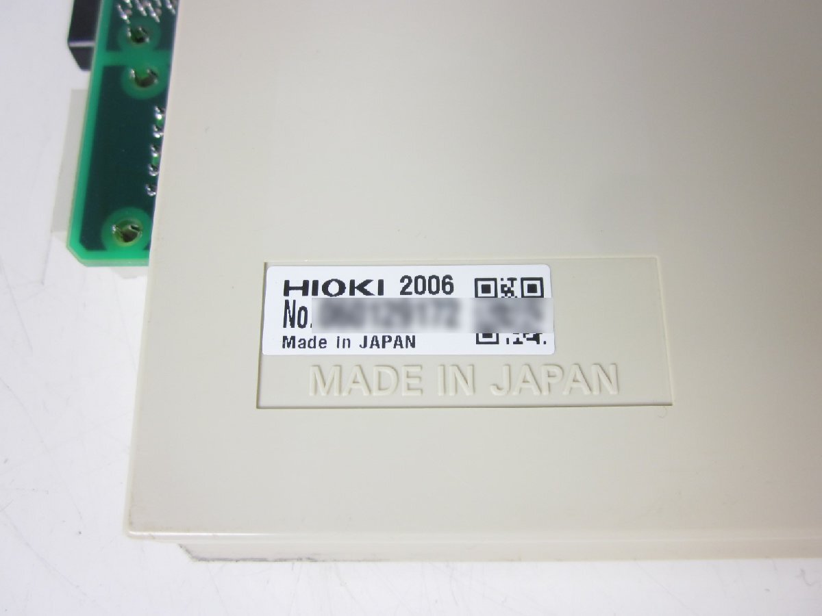 Hioki Electric 8720/8826/8835/8835-01/8841/8842/8860-51 Strain Unit 8939 [b1178648009]