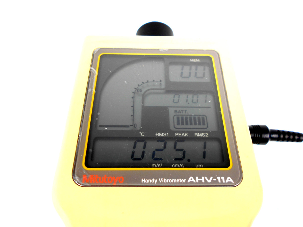 MITSUTOYO AHV11A Biprometer Noise Vibration Dust Measuring Device [b1178649456]