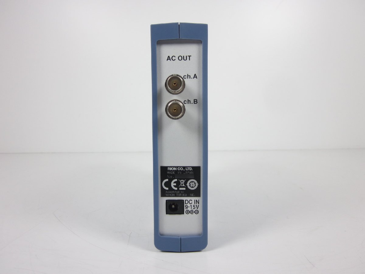 RION UV-16 Charge Amplifier 2ch Noise Vibration Dust Measuring Device [p1178634075]