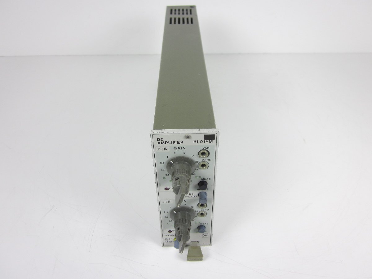 NEC Sanei 6L01YM DC Amplifier 2ch Gain Steps 0.1-100 [u1178650681]