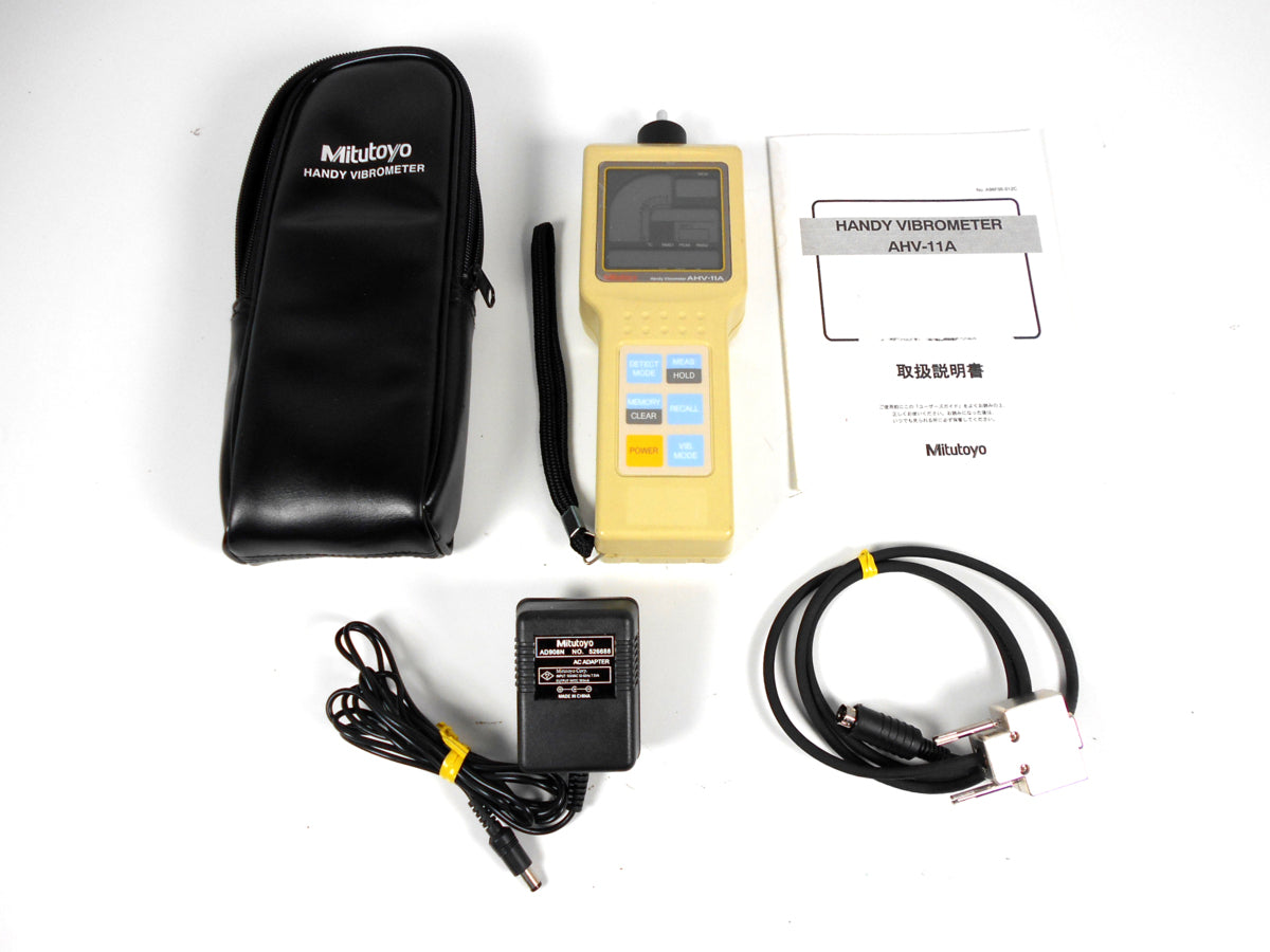 MITSUTOYO AHV11A Biprometer Noise Vibration Dust Measuring Device [b1178649456]