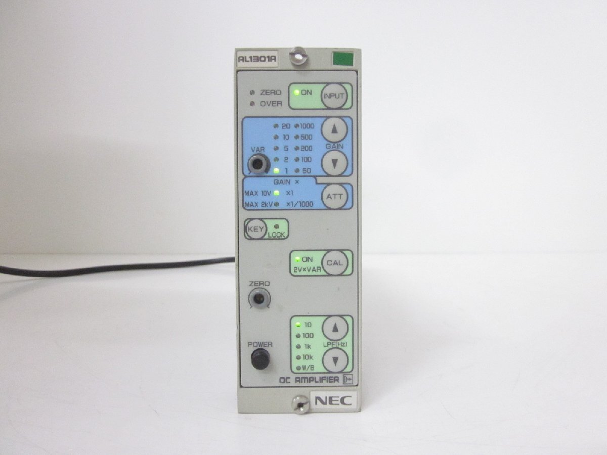 NEC AL1301A High Voltage DC Amplifier [e1178631621]