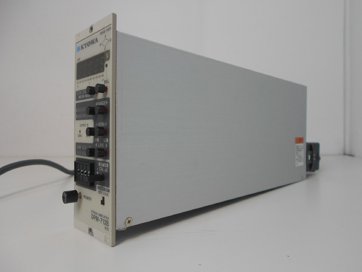 Kyowa Denko DPM-712B Strain Meter Signal Conditioner [q1178641704]