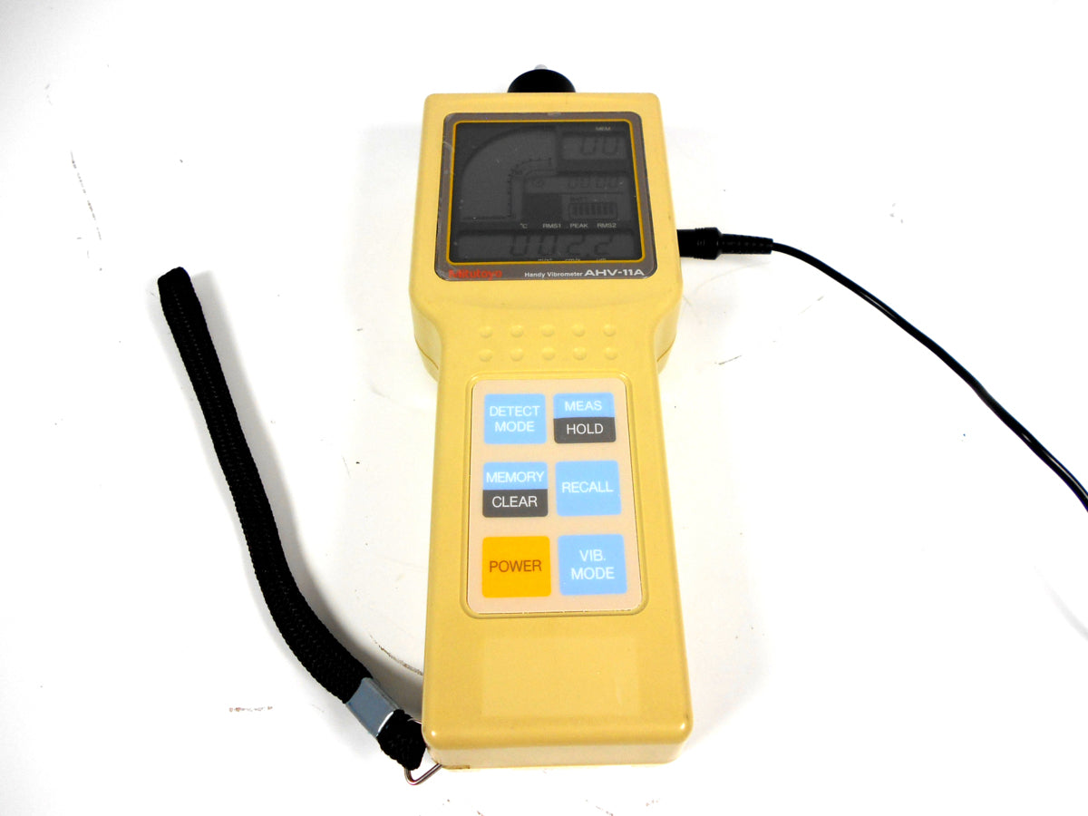 MITSUTOYO AHV11A Biprometer Noise Vibration Dust Measuring Device [b1178649456]
