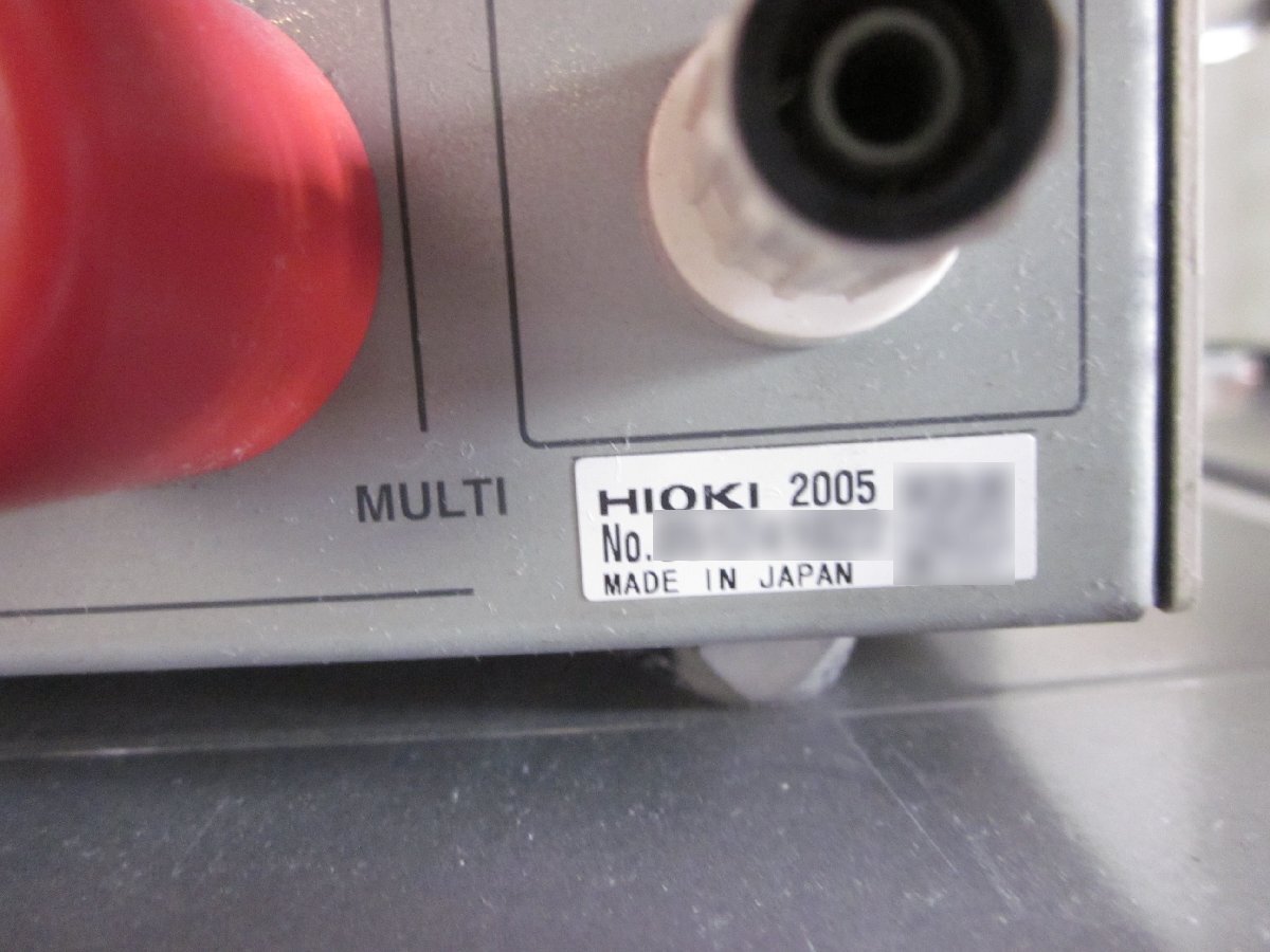 Hioki Electric 3930 High-voltage Scanner Voltage Current Power [b1178649408]