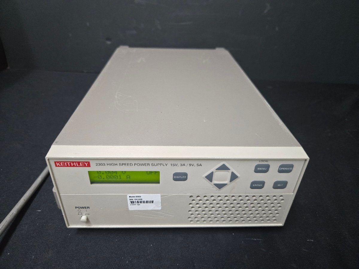 Keithley 2303 High Speed Power Supply 15V 3A 9V 5A [m1178633143]