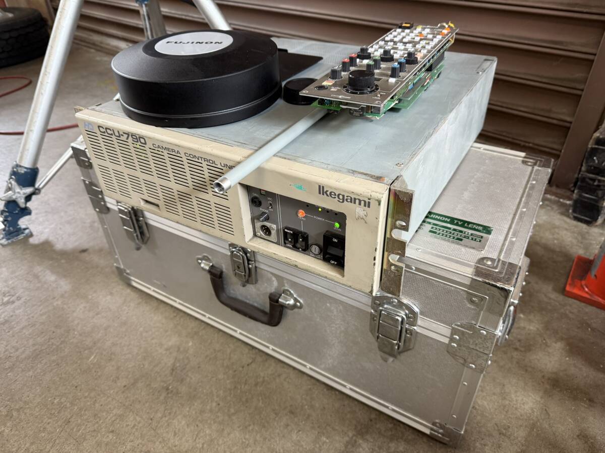 Ikegami HDK-790E Studio Camera Ah24x7 Push and Pull Lens [m1179326497]