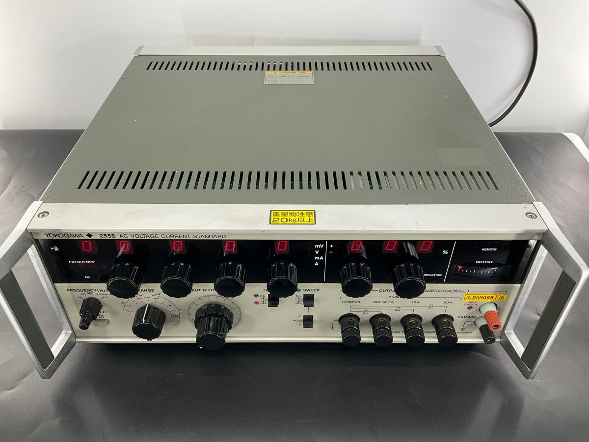 Yokogawa 2558-01 AC Standard Voltage Current Generator [r1179506999]