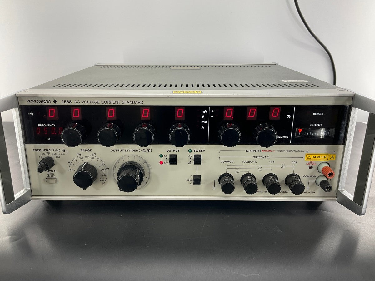 Yokogawa 2558-01 AC Standard Voltage Current Generator [r1179506999]