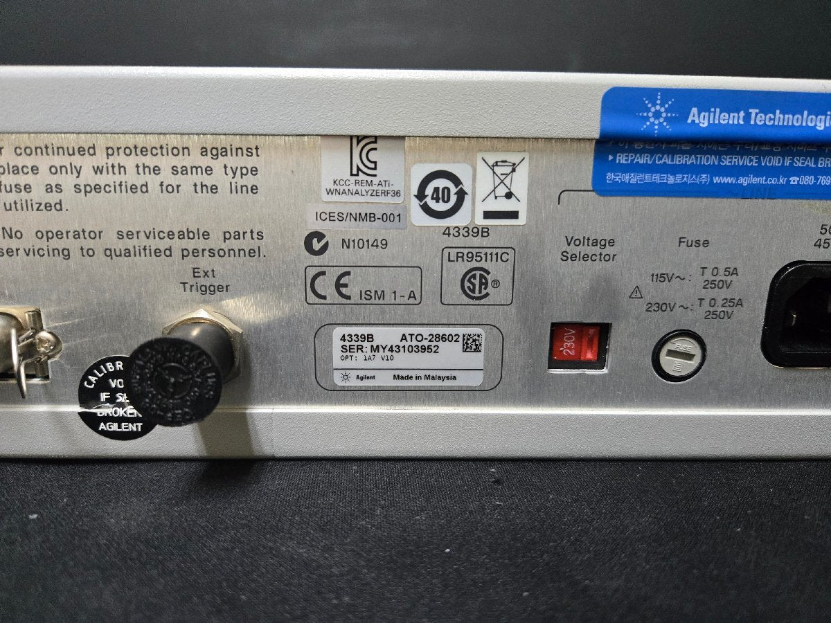Agilent 4339B High Resistance Meter [k1179534664]