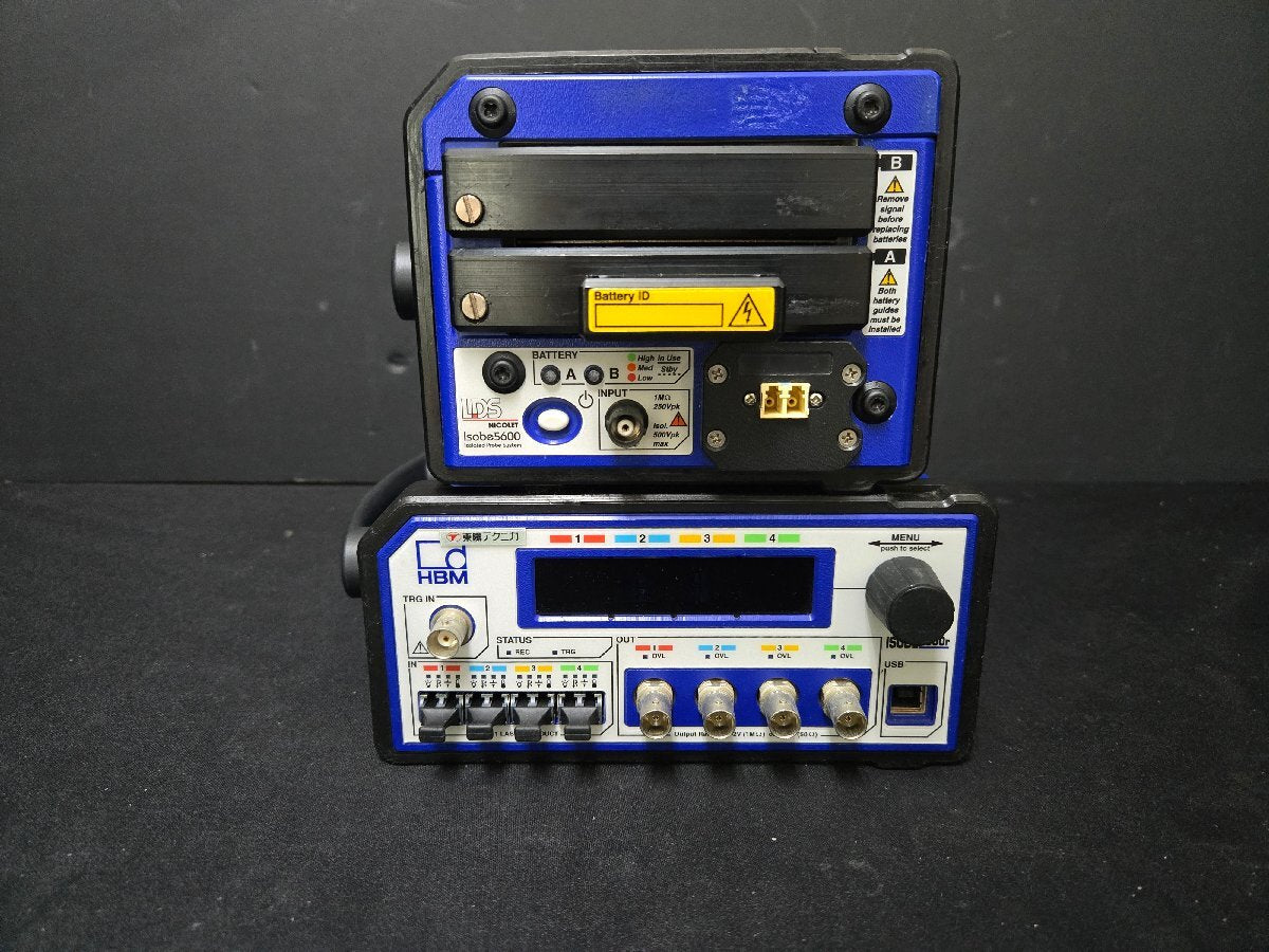 HBM ISOBE5600 Isolation System Transmitter and Receiver (as-is) [t1179567206]