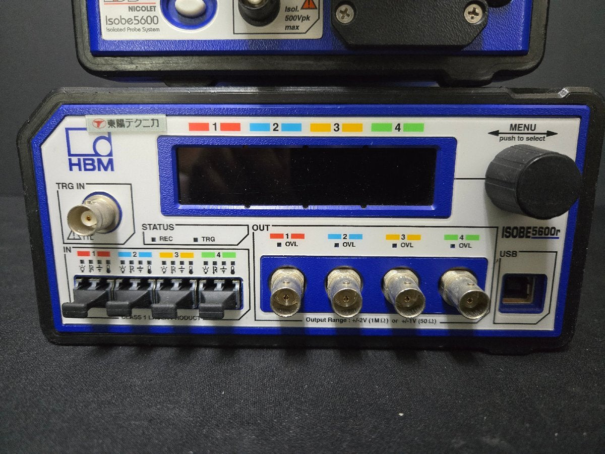 HBM ISOBE5600 Isolation System Transmitter and Receiver (as-is) [t1179567206]