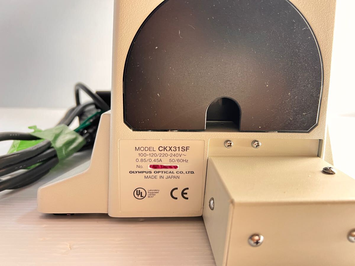 Olympus CKX31SF CKX31 Inverted Microscope with 3 Objective Lenses [f1179664800]
