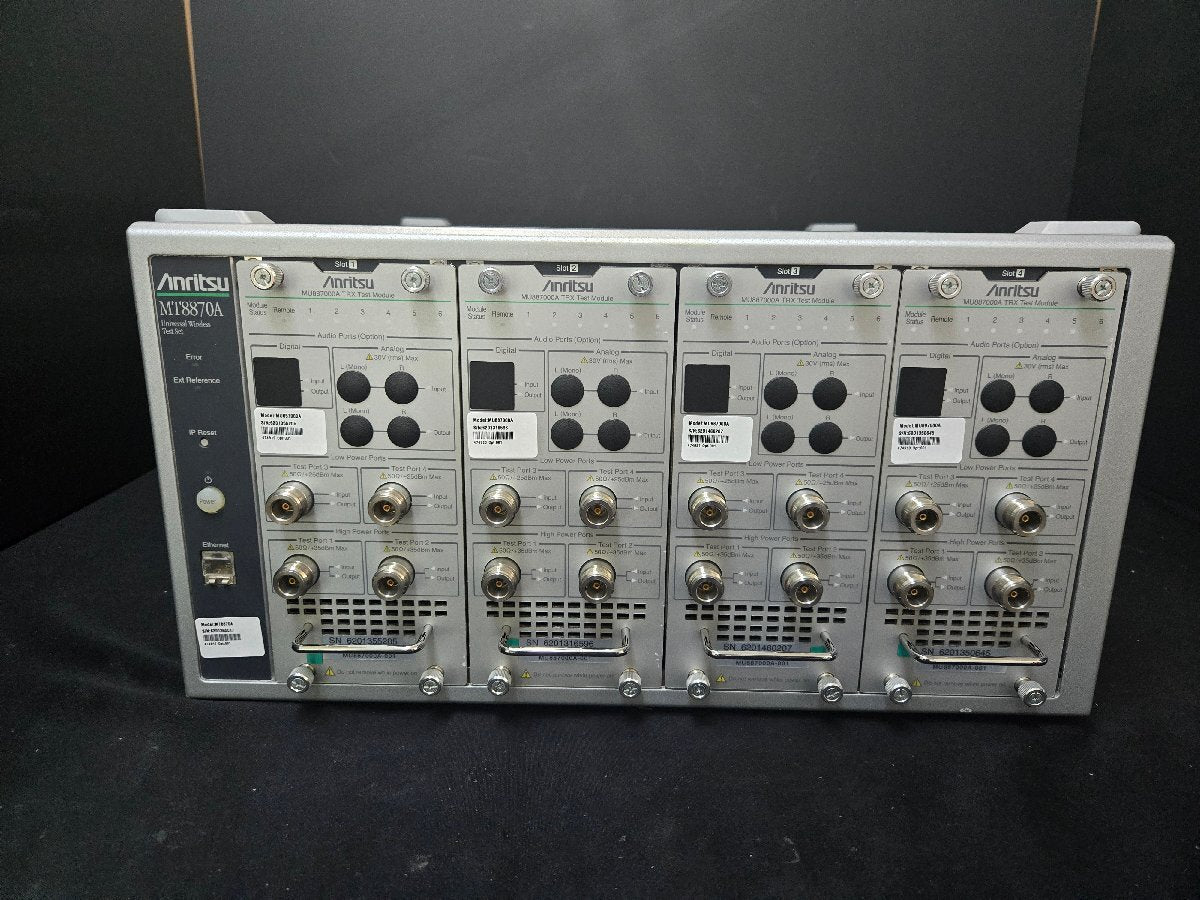 Anritsu MT8870A Universal Wireless Test Set with 4x MU887000A [w1179685329]